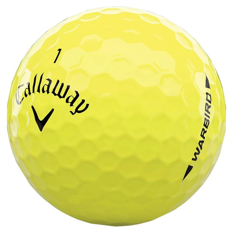 Callaway Warbird Golf Balls | Yellow - Image 3