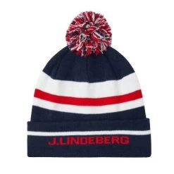 J.Lindeberg J Lindeberg Stripe Golf Beanie GMAC03156