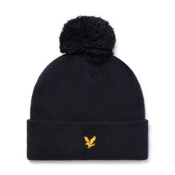 Lyle & Scott Lined Golf Bobble Beanie HE1750G