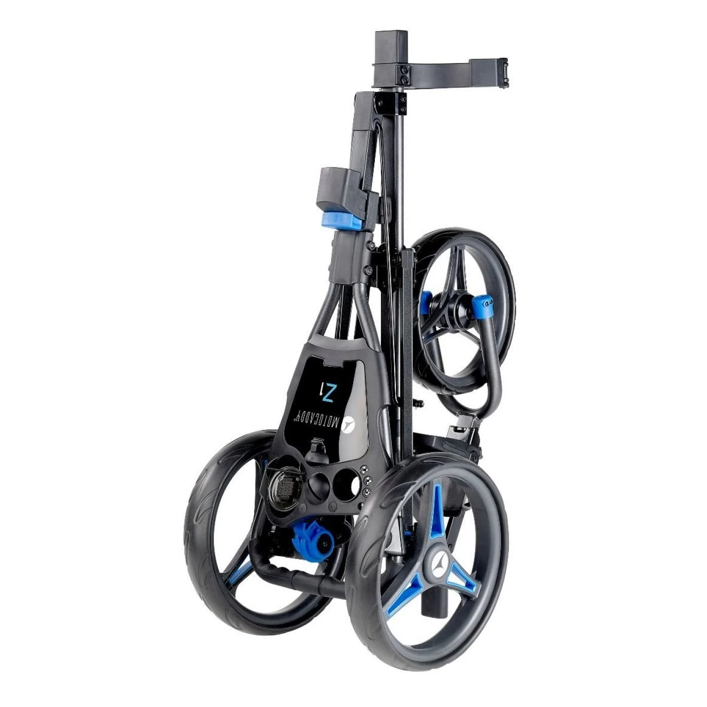 Motocaddy Z1 Golf Push Trolley | Blue - Image 2