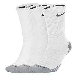 Nike Golf Dry Cushion Crew Socks (3-Pack) SX5547