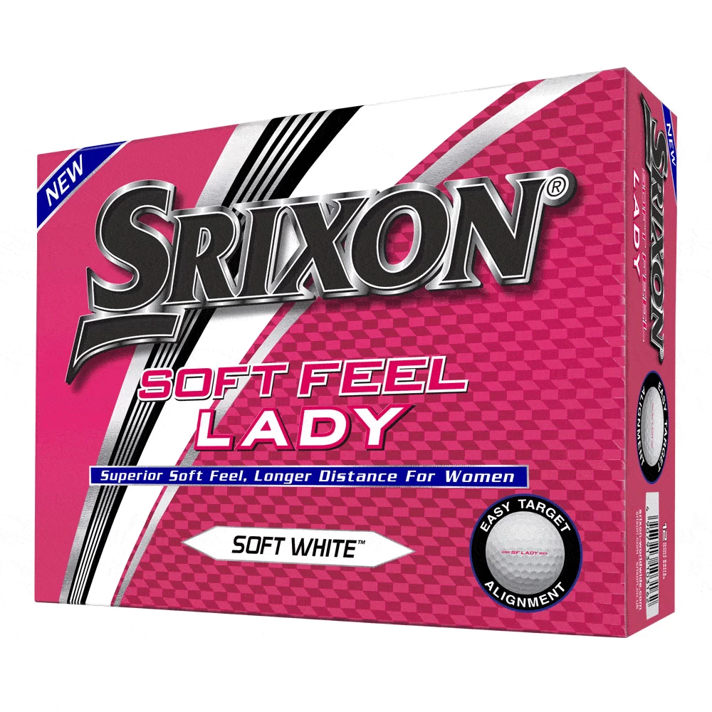 Srixon Soft Feel Lady Golf Balls White