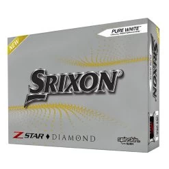 Srixon 2022 Z-Star Diamond Golf Balls | White