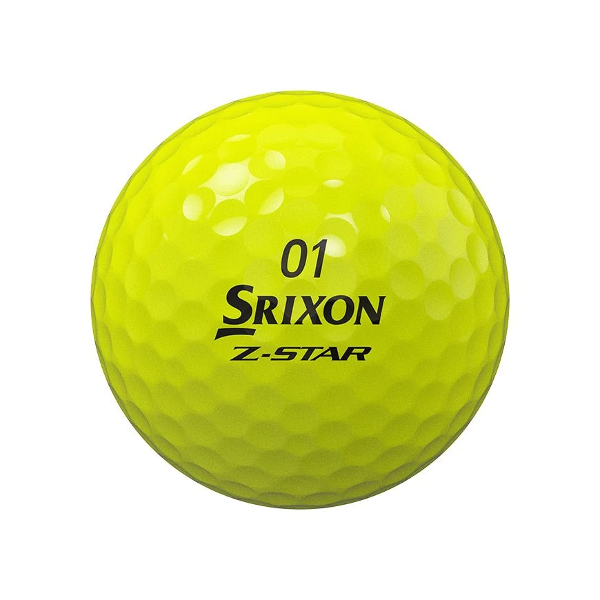 Srixon Z-Star Tour Divide Golf Balls | Yellow/White - Image 4