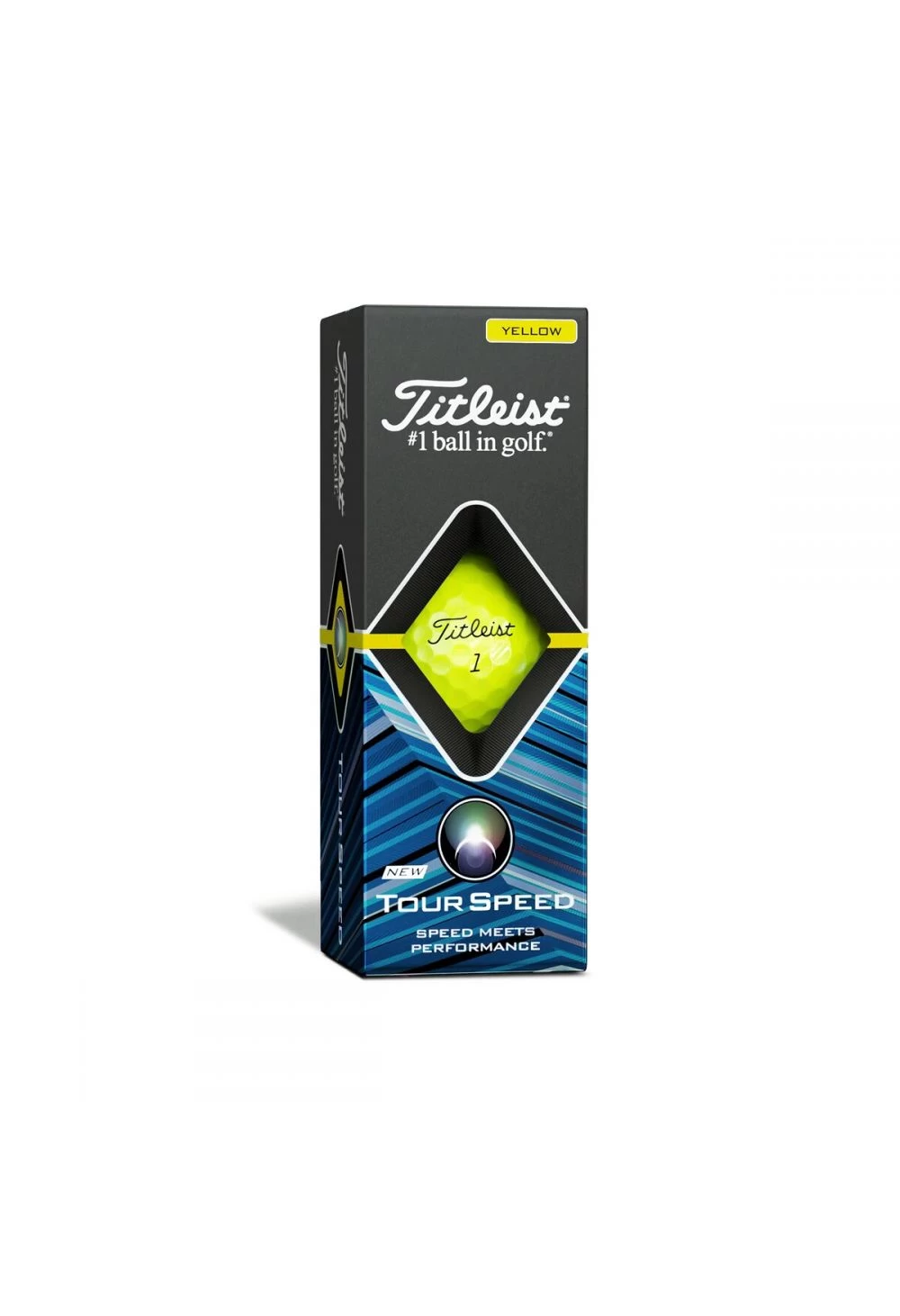 Titleist 2021 Tour Speed Golf Balls | Yellow - Image 4