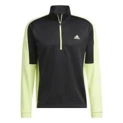 Adidas Colourblock Primegreen 1/4 Zip Golf Top HC5572