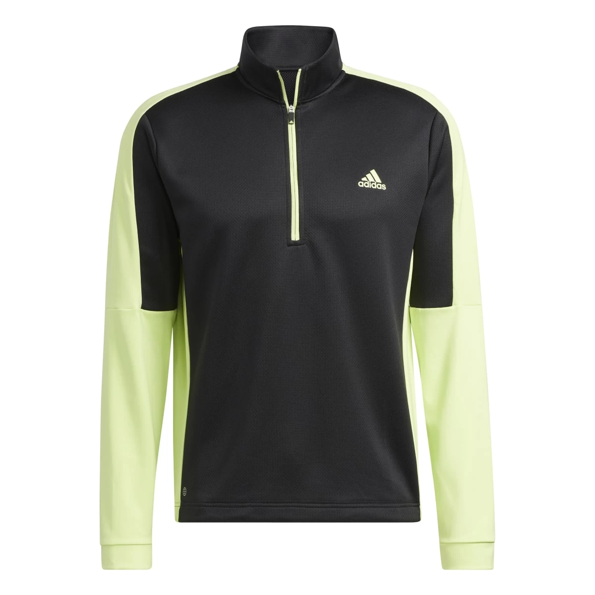 Adidas Colourblock Primegreen 1/4 Zip Golf Top HC5572